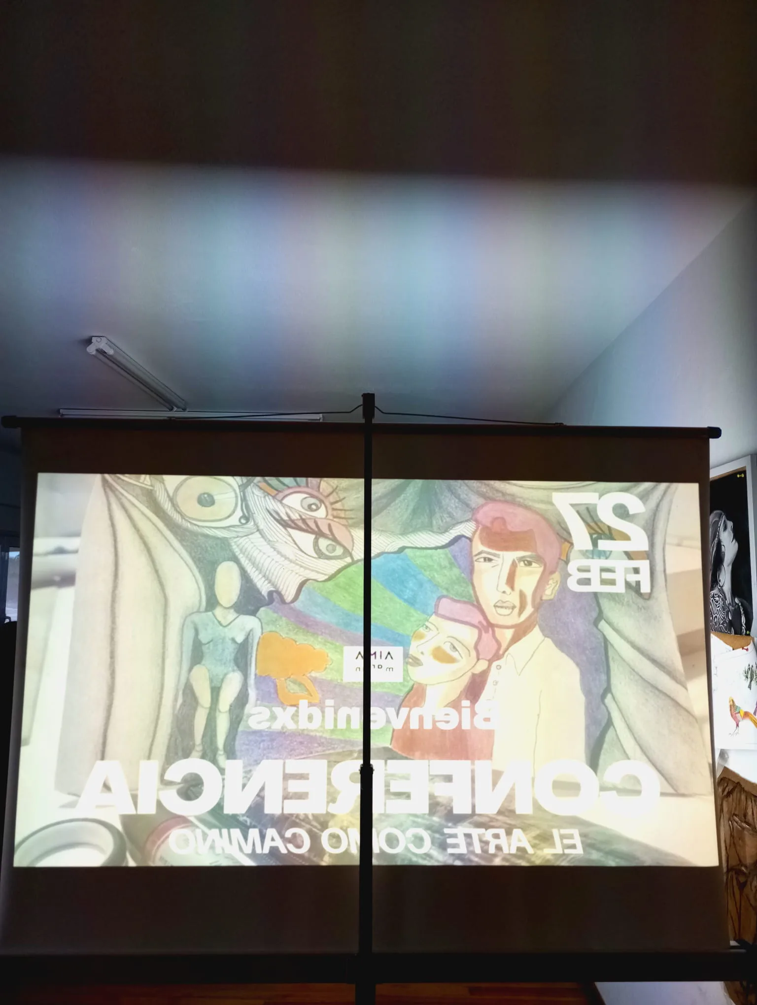 Conferencia "El Arte como Camino" por Aima Martín