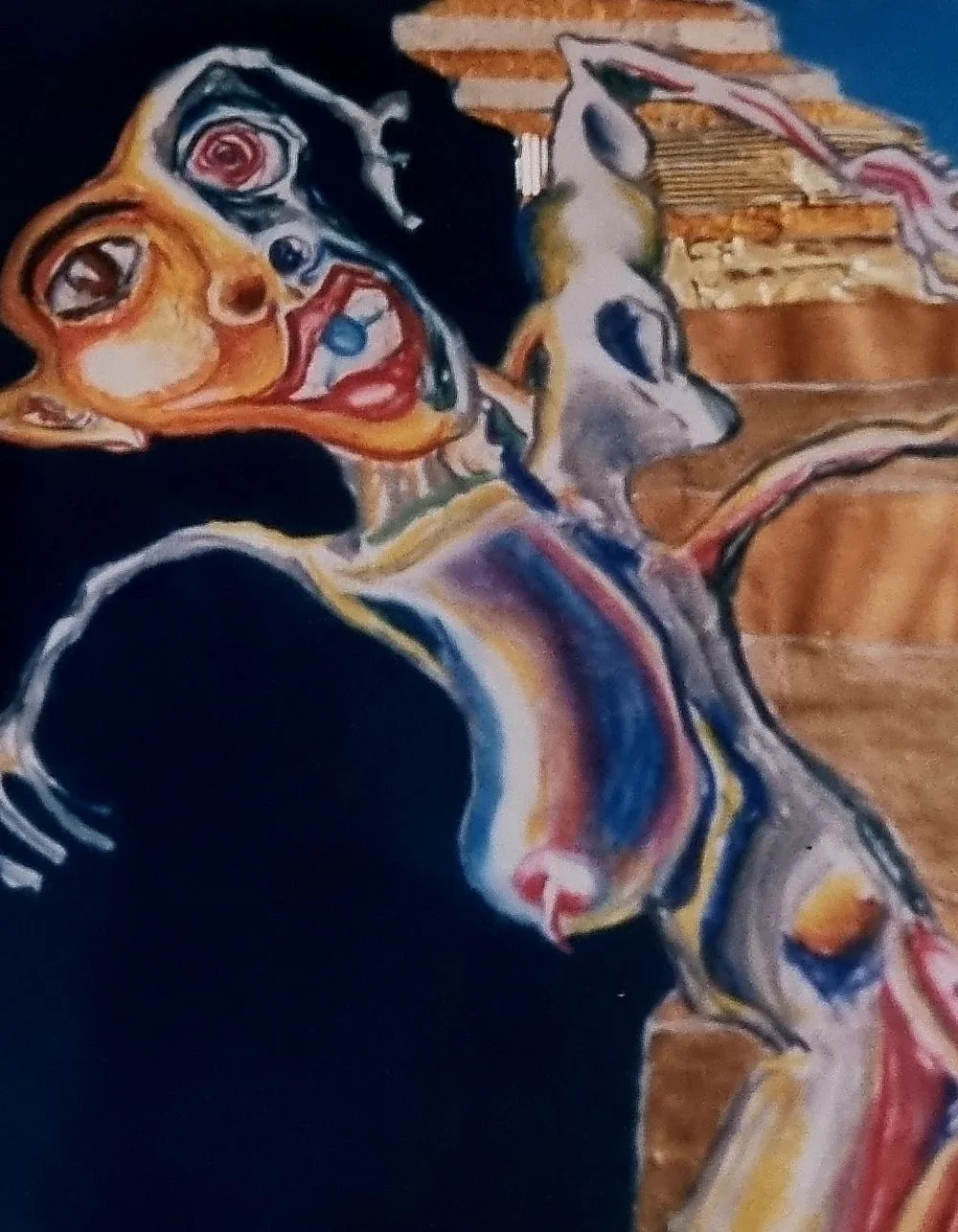 dibujo tecnica mixta