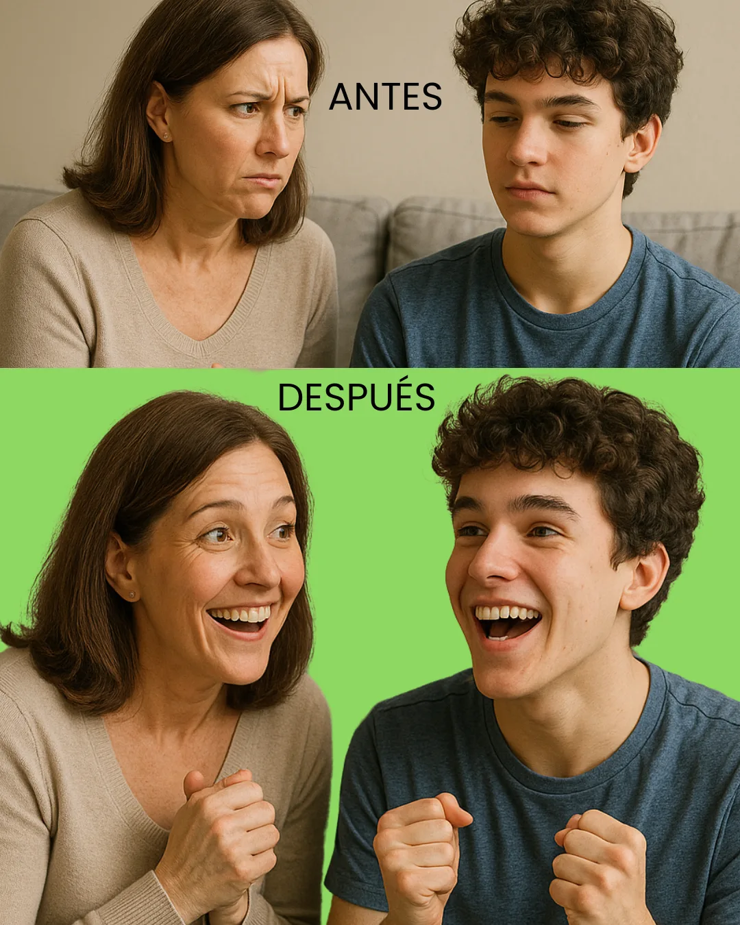 Madres y hijos adolescentes