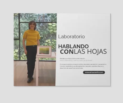 Dibujo, Pintura, textiles y procesos con pigmentos naturales