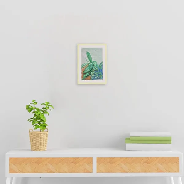Decorando una mesita con motivos naturales